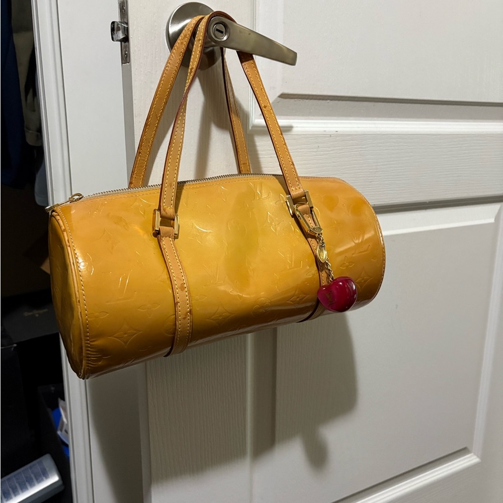 Louis Vuitton Mustard Yellow Barrel Bag